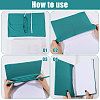 Polyester Book Cover LS-OFST-WH0004-144M-4