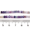 Natural Fluorite Beads Strands G-F770-D08-03-5