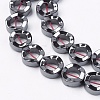 Non-Magnetic Synthetic Hematite Beads Strands X-G-Q895-9-3