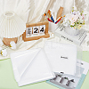 10Pcs Rectangle Dustproof PE Film Storage Bags ABAG-GO0001-21-4
