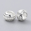 925 Sterling Silver Beads X-STER-G022-15S-2