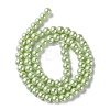 Eco-Friendly Dyed Glass Pearl Beads Strands HY-A008-6mm-RB005-3