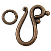 Tibetan Style Hook and Eye Clasps RLF1277Y-1
