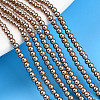 Baking Painted Pearlized Glass Pearl Bead Strands HY-N002-2mm-A06-1