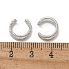 Brass Cuff Earrings EJEW-I249-16P-3