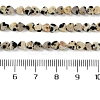 Natural Dalmatian Jasper Beads Strands G-M403-A31-01-5