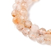Natural Citrine(Heated) Beads Strands LS-G-G155-B03-02-4