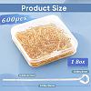 600Pcs Brass Eye Pin KK-SP0001-69A-G-2