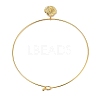 Brass Charm Bangles BJEW-Q350-07C-G-2