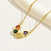 Four Leaf Clover Charm Lucky Necklace TU5903-2-1