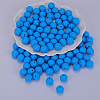 Round Silicone Focal Beads SI-JX0046A-132-1