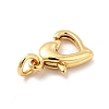 Rack Plating Brass Lobster Claw Clasps KK-K270-23G-2
