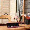 Rectangle PU Leather Necklace  Storage Boxes with Velvet Inside CON-WH0094-31D-01-6