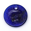 Handmade Evil Eye Lampwork Pendants X-LAMP-R134-30mm-01-2