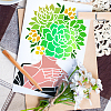 Plastic Drawing Painting Stencils Templates DIY-WH0396-189-7