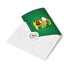Saint Patrick's Day Rectangle Paper Greeting Card AJEW-D060-01D-2