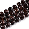 Natural Orange Garnet Beads Strands G-N327-08A-04-2