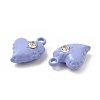 Spray Painted Alloy Pendants FIND-B016-01-4