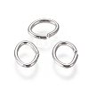 Iron Open Jump Rings IFIN-WH0051-74B-S-2