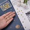 100Pcs 5 Styles Multi-Petal Alloy Bead Caps PALLOY-SZ0001-32-6