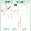 3Pcs 3 Styles ABS Plastic Imitation Pearl Purse Chains FIND-WR0009-73A-2