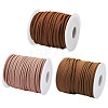 3 Rolls 3 Styles Faux Suede Cord LW-TA0001-06-3