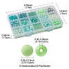 375Pcs 15 Styles Acrylic Beads MACR-YW0002-59B-3