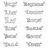 24Pcs 2 Sets Zinc Alloy Jewelry Pendant Accessories FIND-FW0001-09P-2