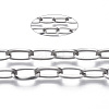 3.28 Feet 304 Stainless Steel Cable Chains X-STAS-R112-013-2