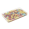 250Pcs Crackle Opaque Acrylic Beads OACR-FS0002-22-6