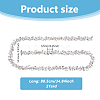 Glass Rhinestone Handmade Beaded Chains FIND-WH0161-66A-2
