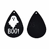 Spray Painted Iron Pendants IFIN-T016-64-3