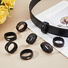 24Pcs 2 Colors PU Imitation Leather Loop Keepers DIY-FH0011-03-4