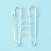 Iron Brooch Findings X-KK-Q491-S-1