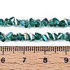 Electroplate Transparent Glass Beads Strands LS-GLAA-N021-4mm-05-4