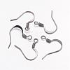 Brass French Earring Hooks KK-Q366-B-NF-1
