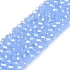 Electroplate Glass Beads Strands EGLA-A044-J2mm-A03-1