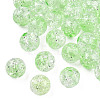 Transparent Crackle Acrylic Beads LS-CACR-N002-25B-2