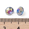 Glass Rhinestone Cabochons RGLA-L029-09A-BBLA-3