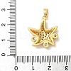 Brass Micro Pave Cubic Zirconia Pendants KK-K305-11A-G-3