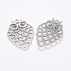 Owl Alloy Pendant Rhinestone Settings LS-X-EA11877Y-NF-2