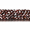 Cubic Zirconia Bead Strands ZIRC-G001-01B-1