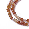 Natural Red Agate Beads Strands G-F596-35-2mm-3