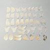 40Pcs 20 Styles Sulfuric Acid Paper Gilded Stickers STIC-WH0004-01C-1