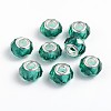 Handmade Glass European Beads GPDL25Y-68-1