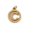 304 Stainless Steel Charms
with Jump Ring LS-STAS-R001-02G-C-1