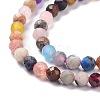 Natural Mixed Stone Faceted Beads Strands G-K311-46C-4