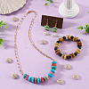 80Pcs 61G Acrylic Imitation Gemstone Beads MACR-TADJ0001-10H-5