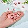 Christmas Opaque Acrylic Beads SACR-TAC0015-01M-6