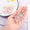 Transparent Clear Acrylic Beads MACR-YW0001-23G-5